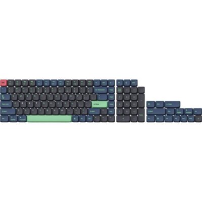 Keychron Low Profile Dye-Sub PBT LSA Full Set Keycap Set – Hacker Edition (133 Keys, PBT, Low Profile)
