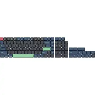 Keychron Low Profile Dye-Sub PBT LSA Full Set Keycap Set – Hacker Edition (133 Keys, PBT, Low Profile)