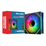 PCBuilder STORM PRISM 120mm ARGB Fan - Black