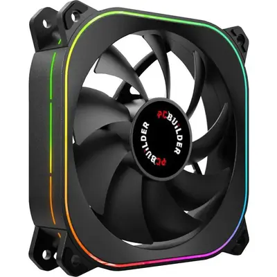 PCBuilder TORNADO CHILL 120mm ARGB Fan - Black