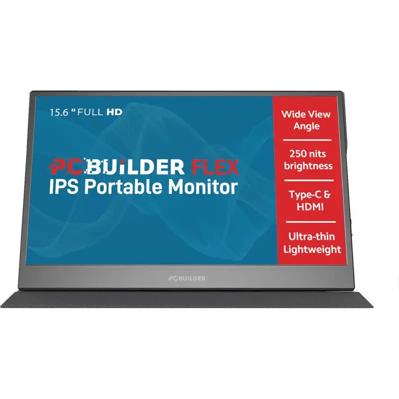 PCBuilder FLEX 15.6" Full HD IPS Portable Monitor