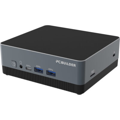 PCBuilder CUBE-N100 4GB DDR4 128GB Windows 11 Home Mini PC