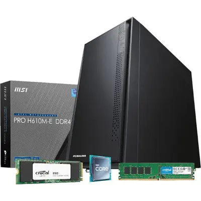 PCBuilder Intel i5-12400 HOME MASTER Windows 11 Desktop PC