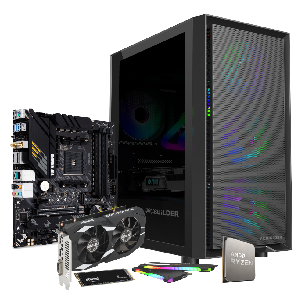 PCBuilder Ryzen 5 5600X SENTINEL Windows 11 Gaming PC - Image 19