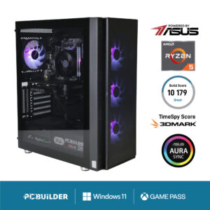 PCBuilder Ryzen 5 5600X TITAN Windows 11 Gaming PC