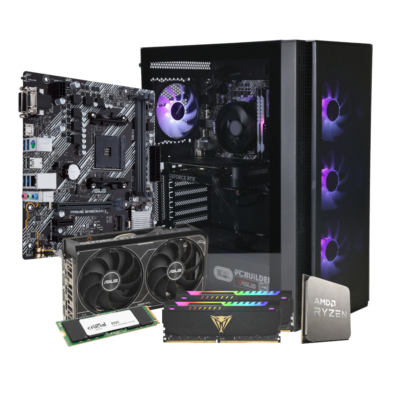 PCBuilder Ryzen 5 5600X TITAN Windows 11 Gaming PC - Image 18