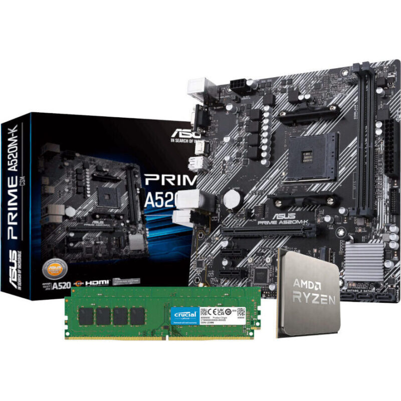 PCBuilder AMD Ryzen 5 5500 LEVEL UP Core Upgrade Kit