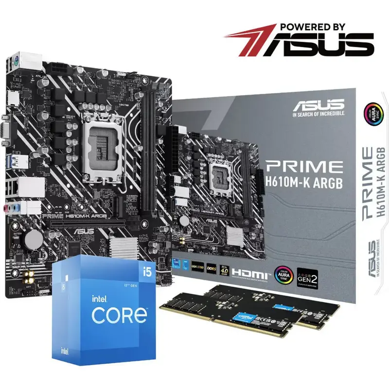 PCBuilder Intel Core i5-12400F LEVEL UP Core Upgrade Kit