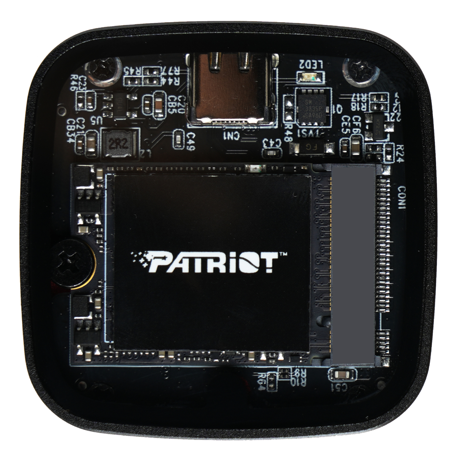 Patriot PDP31 1TB Type-C Portable SSD - Red / Black - Image 3