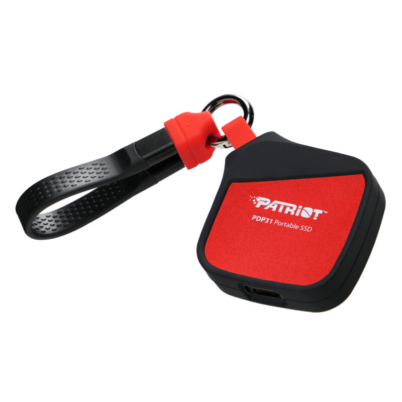 Patriot PDP31 2TB Type-C Portable SSD - Red / Black