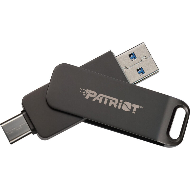 PE128GR550DSAD_Patriot-Rage-R550-128GB-USB3.2-Swing-Type-A-to-C-Flash-Drive_wr_01 Patriot Rage R550 128GB USB3.2 Swing Type A to Type-C Flash Drive