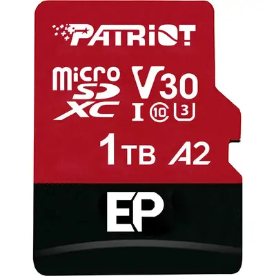 Patriot EP Series 1TB MICRO SDXC V30 A2 (w/o Adaptor)