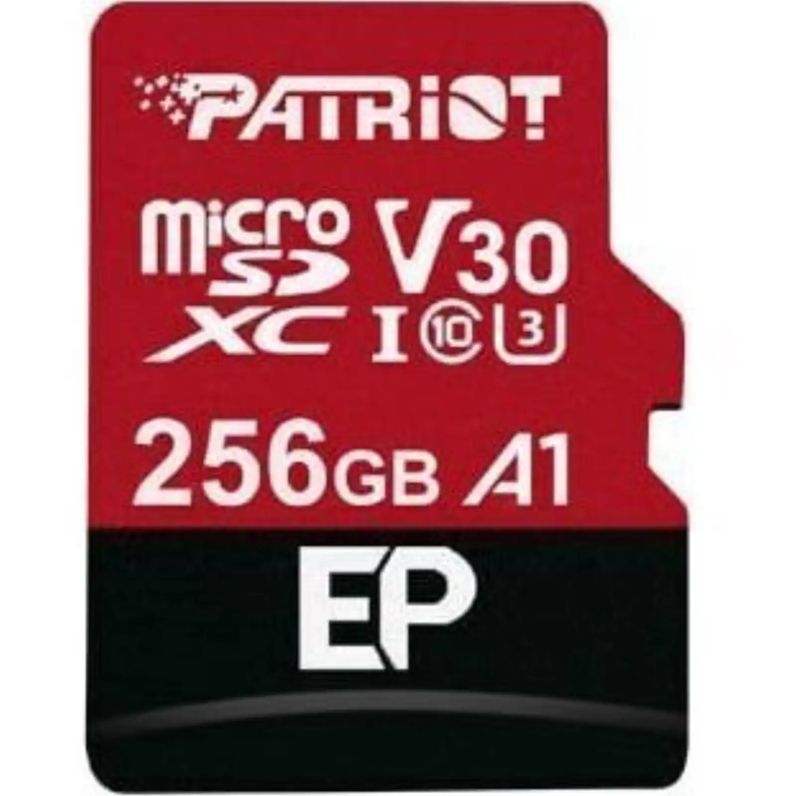 Patriot EP V30 A1 256GB Micro SDXC Card + Adapter