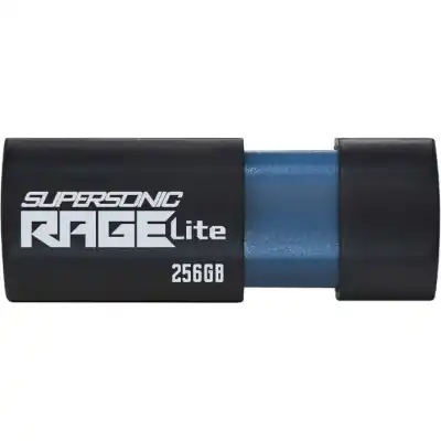 Patriot Rage Lite 256GB USB3.2 Flash Drive - Black
