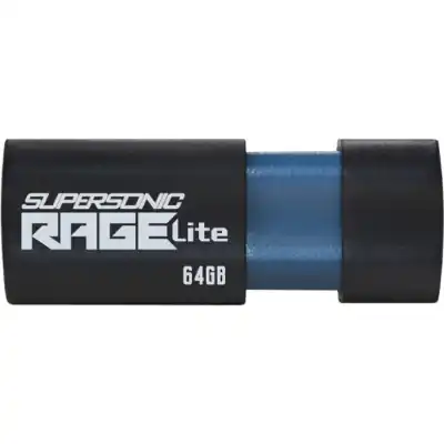 Patriot Rage Lite 64GB USB3.2 Flash Drive - Black