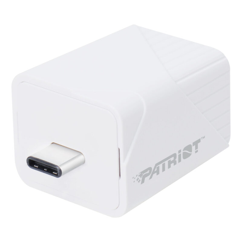 Patriot iLuxe Cube 1TB Type-C Smart Backup Solution - White