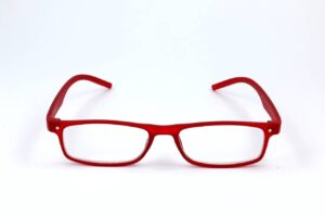 Polaroid Unisex Eyeglasses (PLD 0017_R_CH MATTE RED)