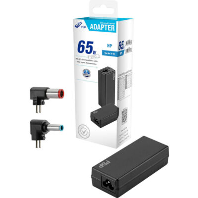 FSP PRO 65W Universal Laptop Adapter – HP