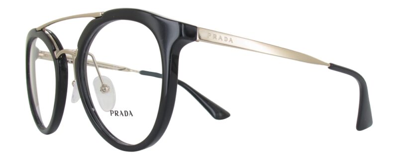 Prada Women's Eyeglasses (Pr15Tv-1Ab1O1-50)