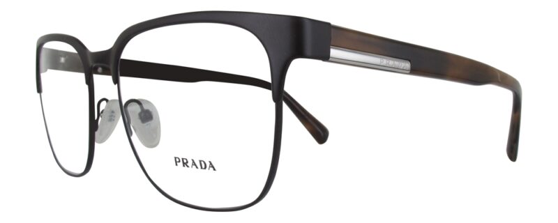PR57UV-ROU1O1-56 Prada Unisex Eyeglasses (Pr57Uv-Rou1O1-56)