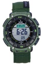 Casio Pro Trek Climber Line Digital Cloth Strap Solar PRG-340B-3 100M Men's Watch