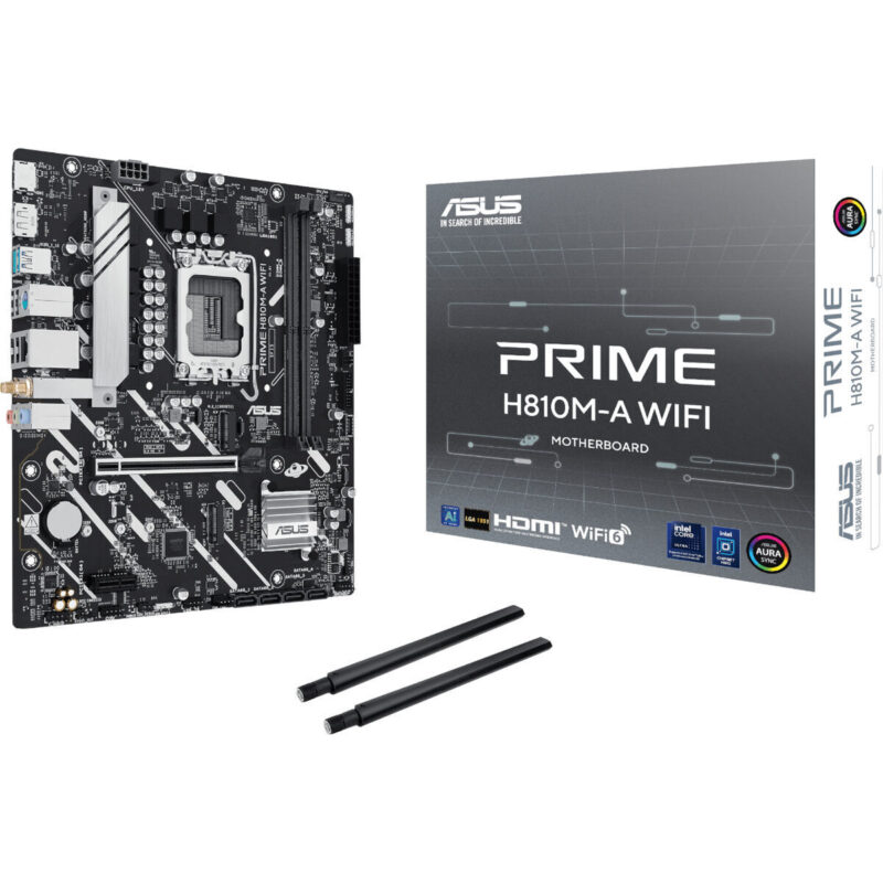Asus PRIME H810M-A WIFI LGA1851 Micro ATX Motherboard