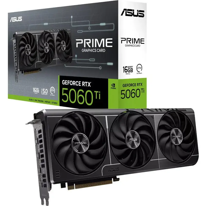 ASUS PRIME GeForce RTX 5060 Ti 16GB GDDR7 Graphics Card