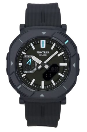 Casio Pro Trek Analog Digital Smartphone Link Resin Green Dial Tough Solar PRJ-B001-1 100M Men's Watch