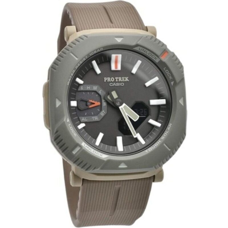 Casio Pro Trek Analog Digital Smartphone Link Grey Dial Tough Solar PRJ-B001-5 100M Unisex Watch