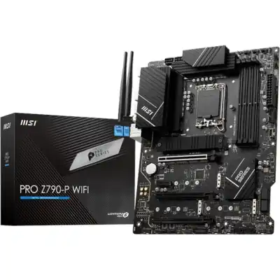 MSI PRO Z790-P WIFI Motherboard – Intel Z790, Wi-Fi 6E, DDR5, ATX