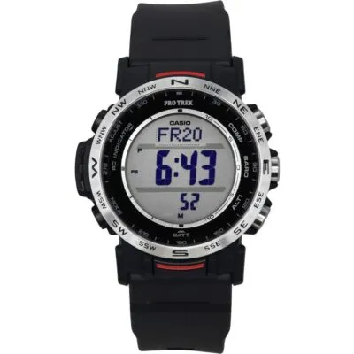 Casio Pro Trek Climber Line Digital Bio Based Resin Strap Tough Solar PRW-35-1A 100M Men's Watch