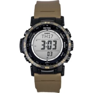 Casio Pro Trek Digital Bio-Based Resin Solar PRW-35LD-5 100M Men's Watch