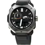 Casio ProTrek Analog Digital Black Bio Based Resin Grey Dial Tough Solar PRW-6900Y-1 100M Men's Watch
