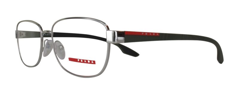 Prada Mens Eyeglasses (Ps52Lv-1Bc1O1-56)
