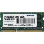 Patriot Signature Line 4GB 1600MHz DDR3 Dual Rank SODIMM Notebook Memory