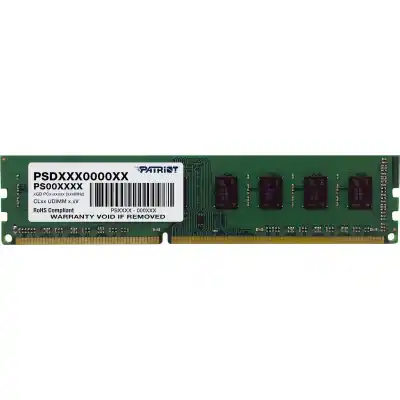 Patriot Signature Line 4GB 1600MHz DDR3 Single Rank Desktop Memory (PSD34G160081)
