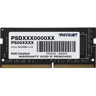 Patriot Signature Line 32GB 3200MHz DDR4 Dual Rank SODIMM Notebook Memory