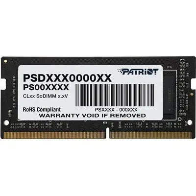 Patriot Signature Line 4GB DDR4 2666MHz Single Rank SODIMM Notebook Memory