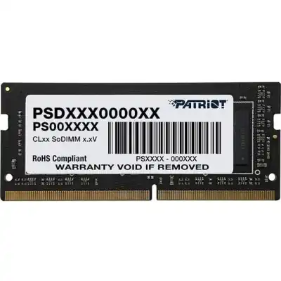 Patriot Signature Line 8GB DDR4 2666MHz Single Rank SODIMM Notebook Memory