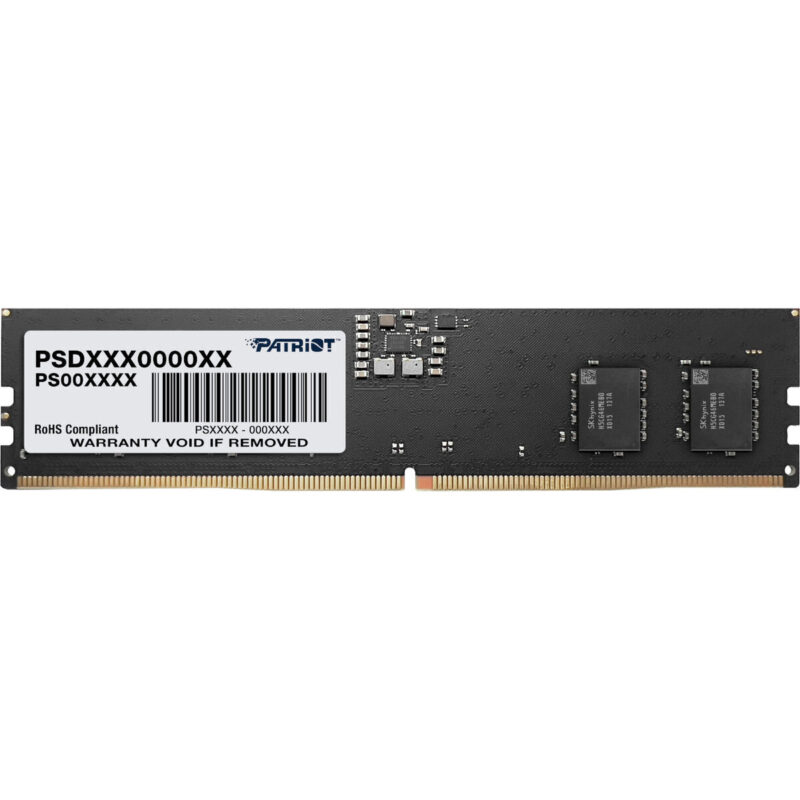 Patriot Signature Line 16GB 4800MHz DDR5 UDIMM Desktop Memory