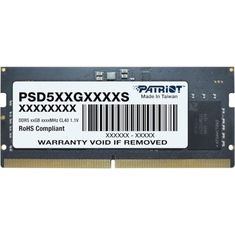 Patriot Signature Line 16GB 5600MHz DDR5 SODIMM Notebook Memory