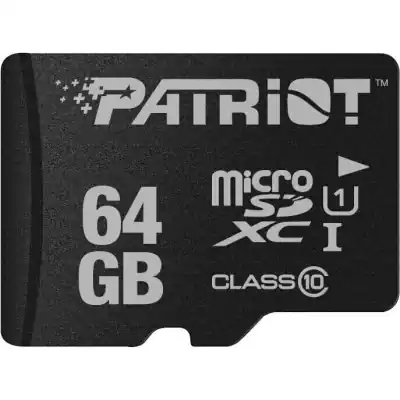 Patriot LX CL10 64GB Micro SDHC Card