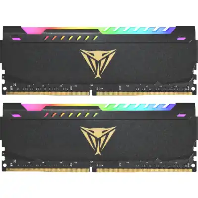 Patriot Vipersteel 32GB KIT (2x16GB) 3600MHz DDR4 Desktop Gaming Memory RGB