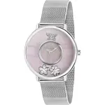 Morellato Pink Mother Of Pearl Stainless Steel Mesh Quartz R0153150501 Women's Watch