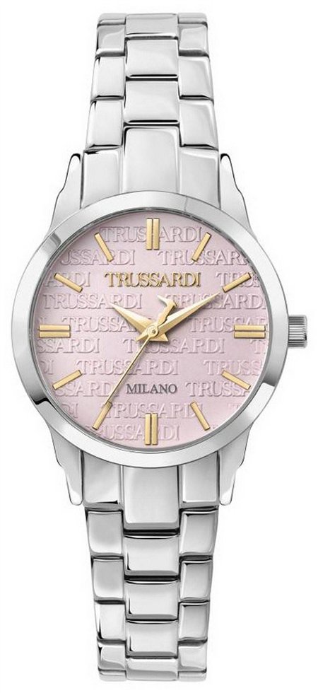 Trussardi T-Bent Pink Stainless Steel Dial Quartz R2453141508 Women's Watch