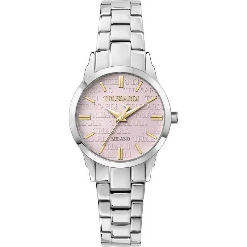 Trussardi T-Bent Pink Stainless Steel Dial Quartz R2453141508 Women's Watch