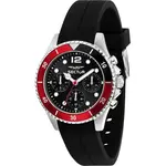 Sector 230 Multifunction Silicone Strap Black Dial Quartz R3251161053 100M Men's Watch