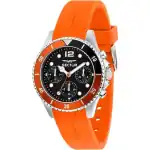 Sector 230 Multifunction Silicone Strap Black Dial Quartz R3251161054 100M Men's Watch