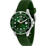 Sector 230 Silicone Strap Green Dial Quartz R3251161055 100M Men's Watch