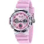 Sector Ex-46 Silicone Strap Purple Dial Quartz R3251242501 Women's Watch
